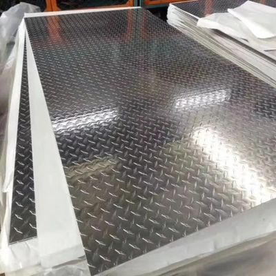 kupować 5052 3003 Bieżnik aluminiowy Płyta diamentowa Wykończenie frezowane 500 mm online manufacture