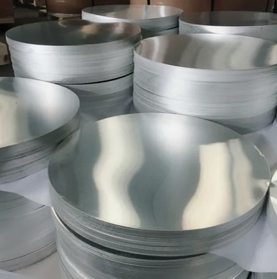 kupować 1050 1060 1100 3003 1070 8011 Okrągła płyta aluminiowa 0,15 mm-500 mm online manufacture