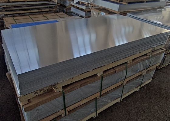 Blacha aluminiowa wykończona lustrzanym wykończeniem 2400 X 1200 H14 H24 H32 3003 3004 3A21 5051 5056