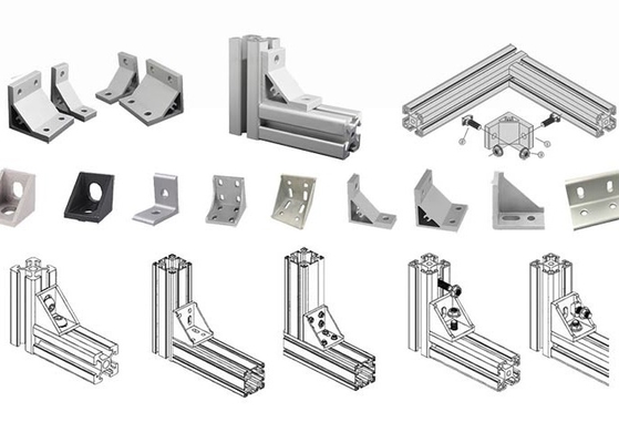 2040 3030 4040 6063 Profil ze stopu aluminium 6mm 8mm 10mm Uchwyt obrotowy szczeliny