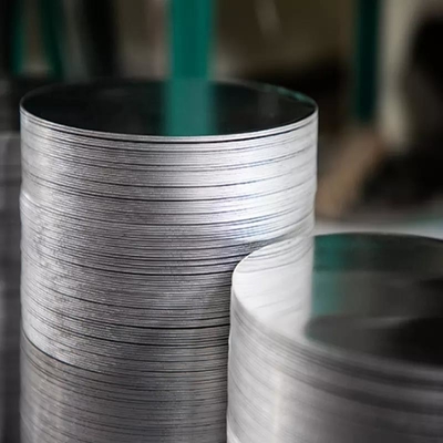 Aluminiowa okrągła płyta ze stopu okrągłego dysku 1050 1060 1100 Temper O Industrial For Pot