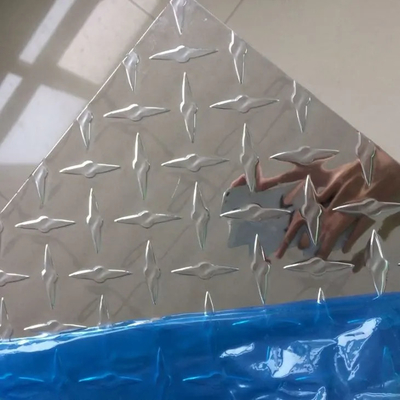 5052 H32 Antisilp Aluminiowa płyta diamentowa Wzorzysta blacha aluminiowa 1060 H24 Al Wytłaczana